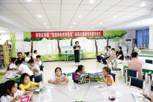 天津市：通过书香的传递，营造浓厚的全民环保氛围