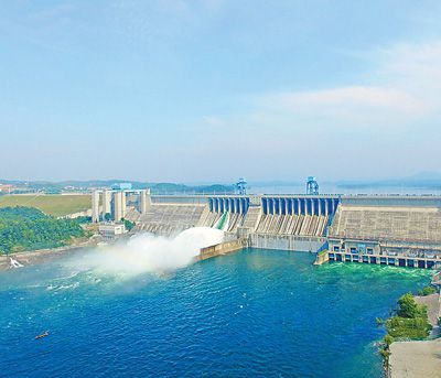 湖北省汉江中下游获丹江口水库生态补水