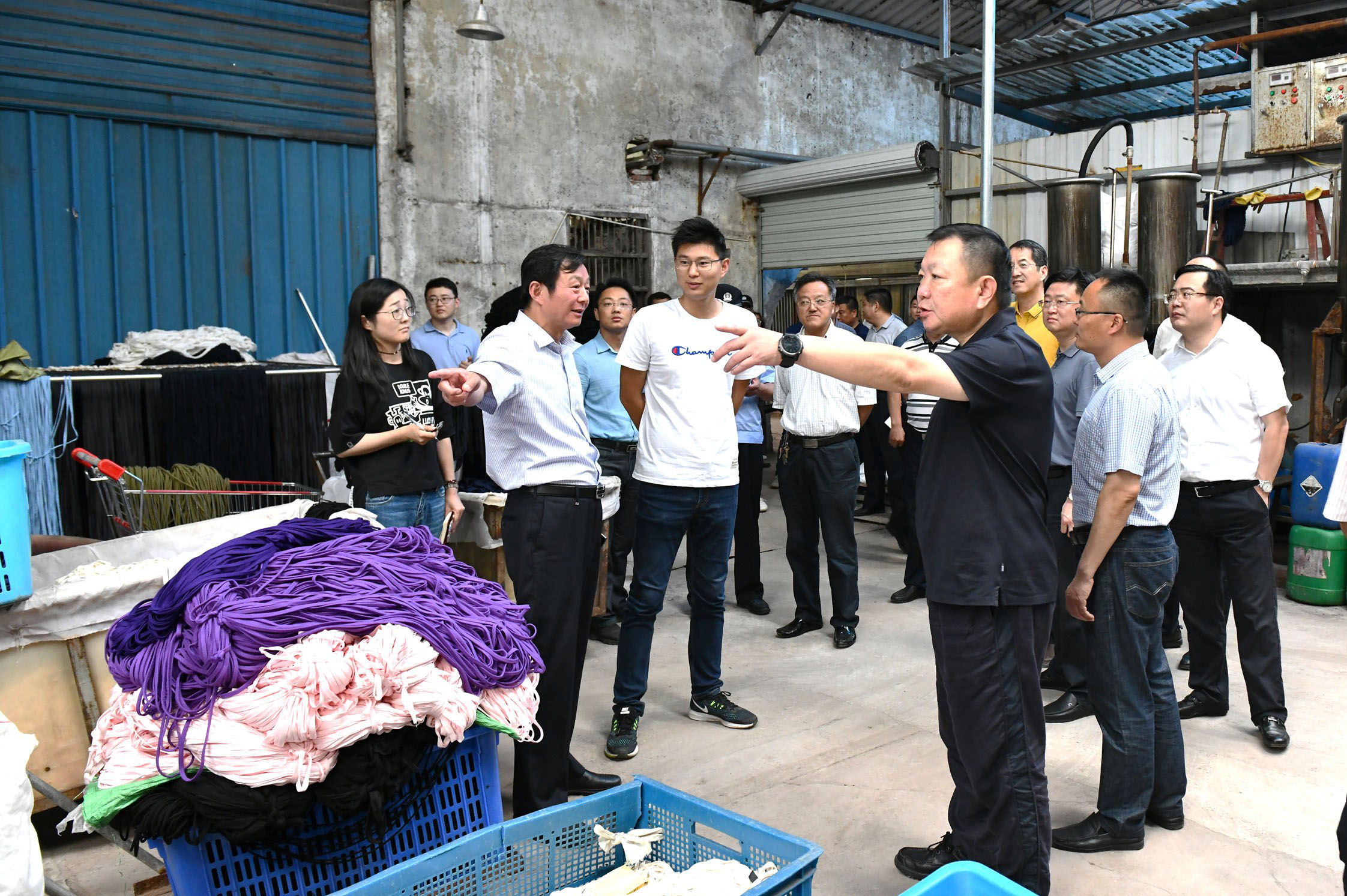 江苏通州区委书记陈永红现场推进交办问题的整改落实