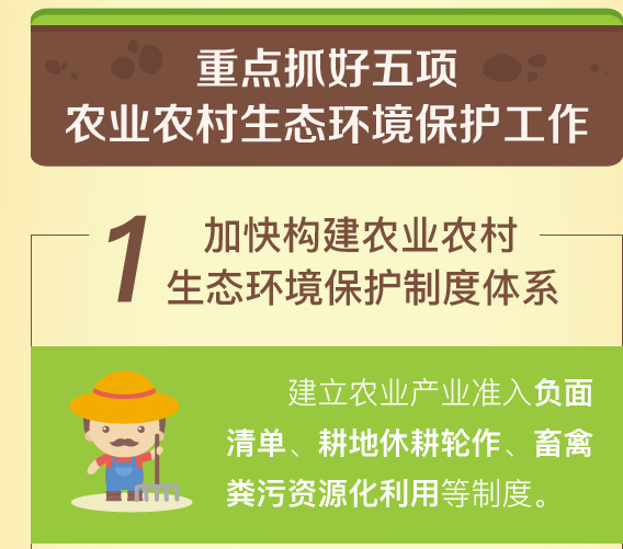 保护农业农村生态环境 建生态宜居美丽家园