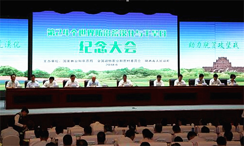 全面推进荒漠化防治工作 加强增绿与增收协调发展